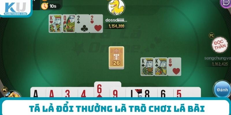 Tá lả đổi thưởng là trò chơi lá bài